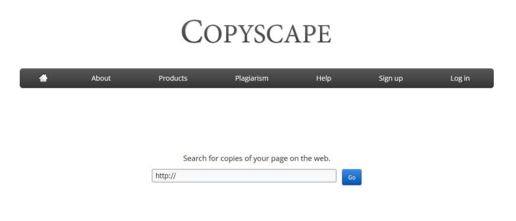 Copyscape Duplicate Content Check